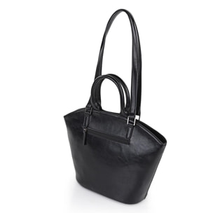 Bolso Shopper-Tote Lois Crossover Negro