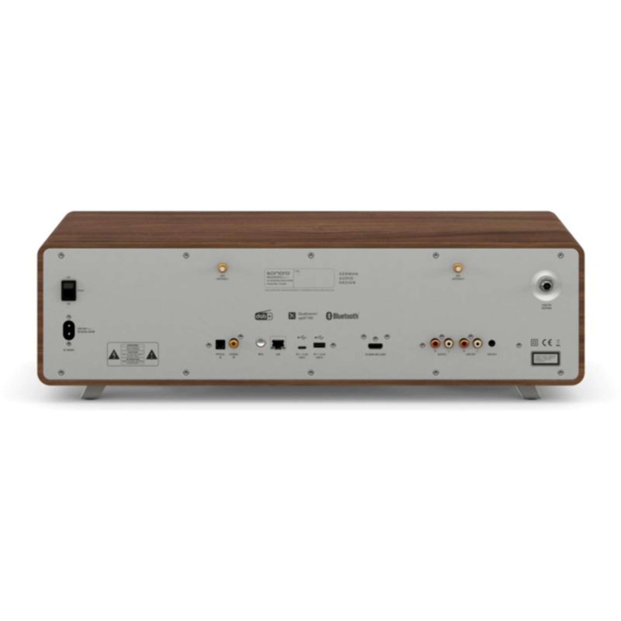 Chaîne HiFi SONORO MEISTERSTUCK (Gen 2) Noyer-Argent