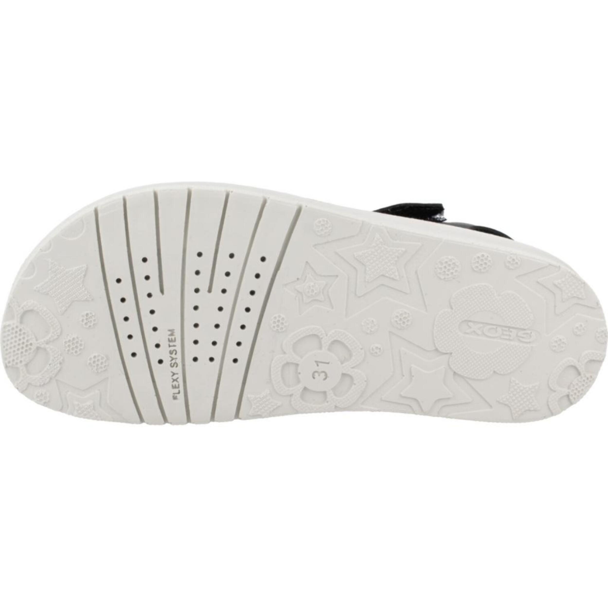 Sandalias Niña de la marca GEOX  modelo J SANDAL COSTAREI GI NEGRO