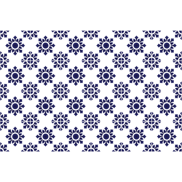 Stickers muraux - Sticker Mural Carrelage adhésif Cuisine Salle de Bain - 24 STICKERS CARRELAGES AZULEJOS MATHIA