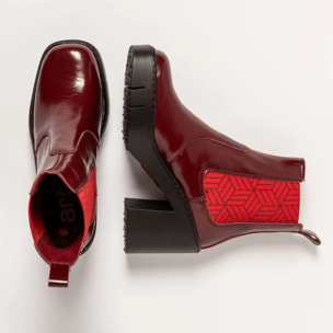 Botines 1983 NAPPA SHINNY BURDEOS/BERNA color Burdeos