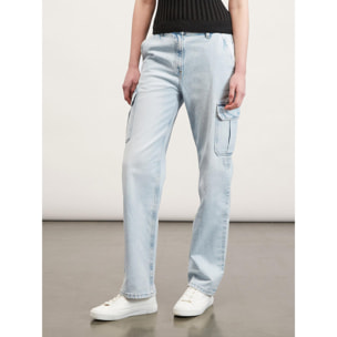 Motivi - Jeans cargo light blue - Azzurro