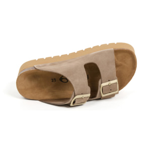 Sandalo Piattaforma Donna Marrone BILLOWY MARRONE