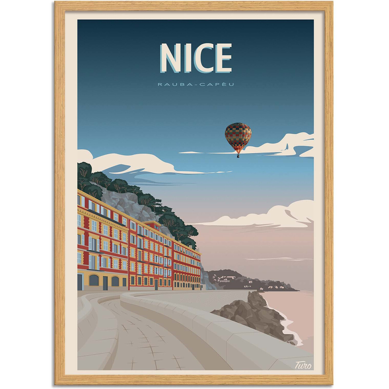 Affiche - Nice - Turo Memories Studio