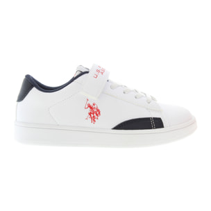 Sneakers U.S. Polo Assn. bianco-blu navy