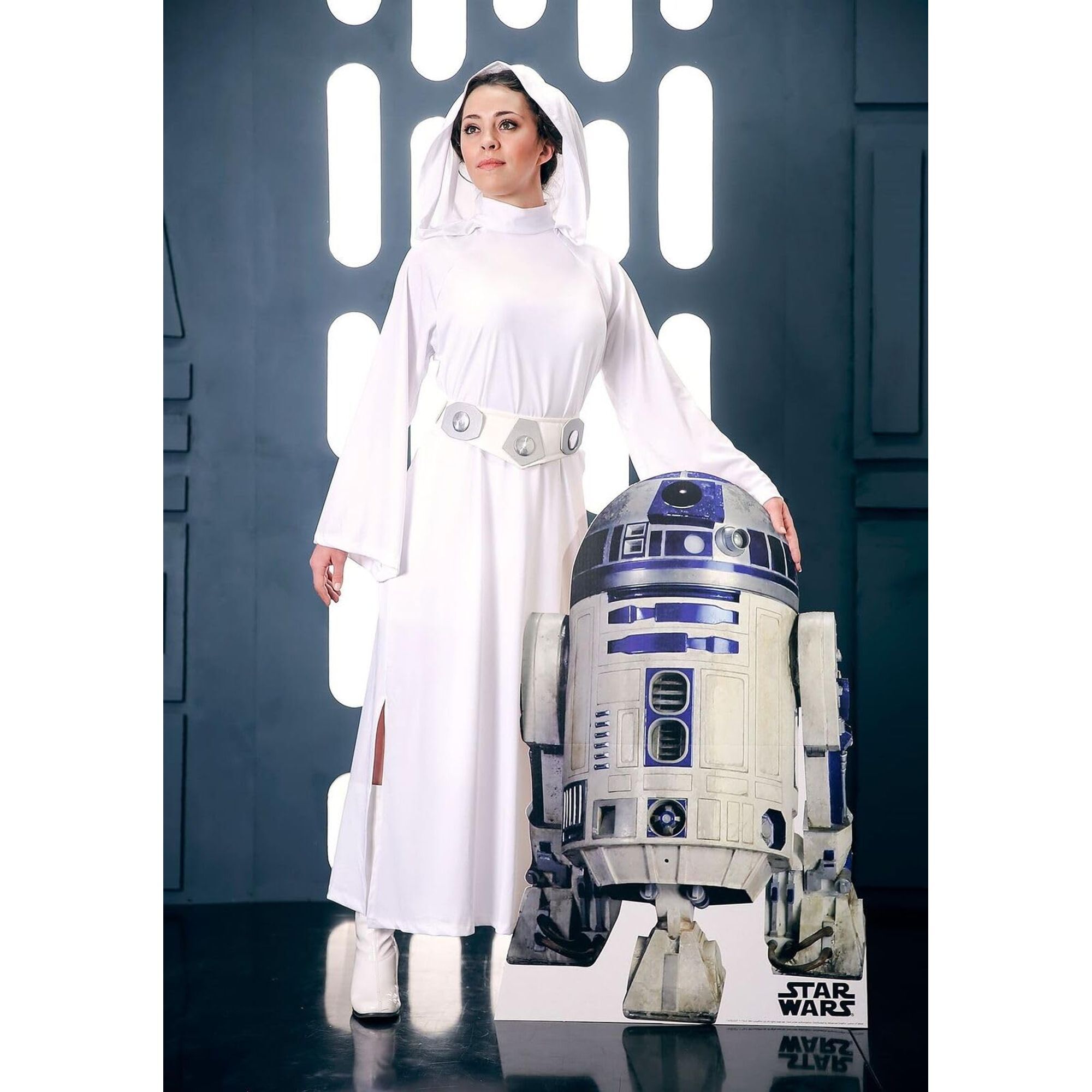 DISFRAZ PRINCESA LEIA DELUXE AD