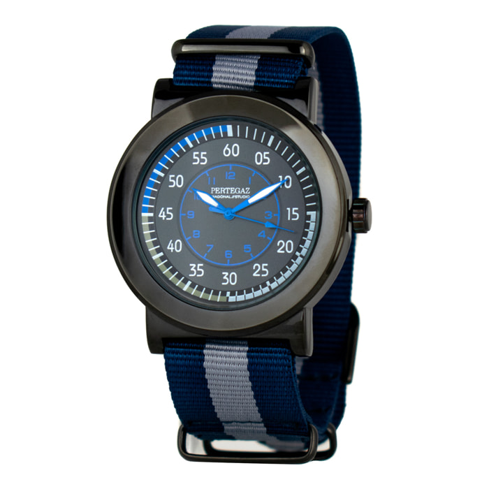 Reloj Pertegaz PDS-022-A Hombre Analogico Cuarzo con Correa de Nylon