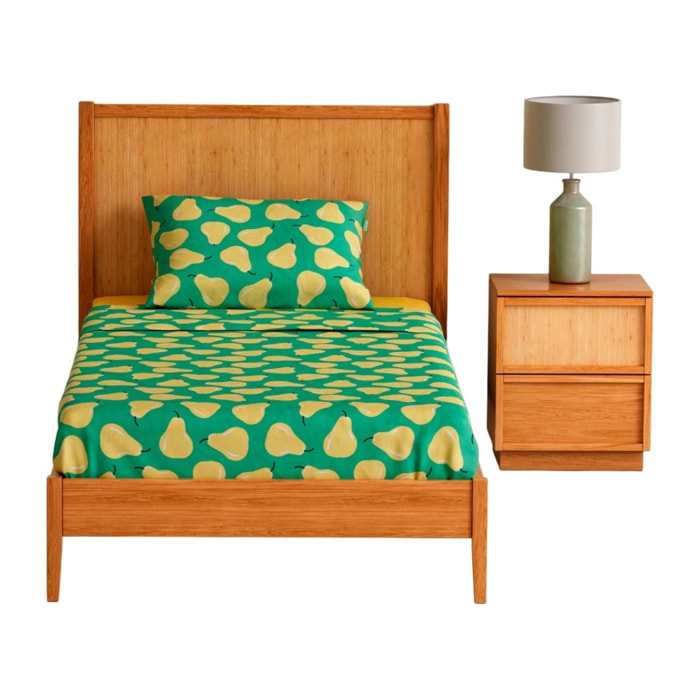 Set de sabanas 3pcs cama individual Benetton Fruits