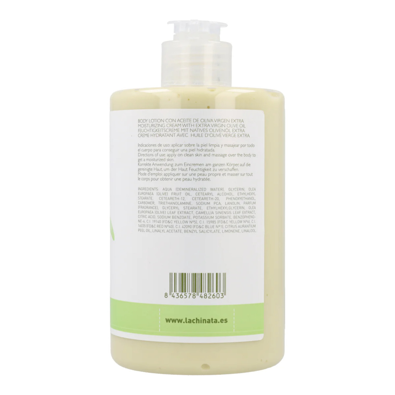 Crema Corporal Hidratante con AOVE La Chinata 360 ml
