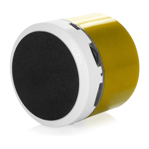 Altoparlante compatto Viancos Bluetooth 3.0 da 3W, con luce led, vivavoce e radio FM.