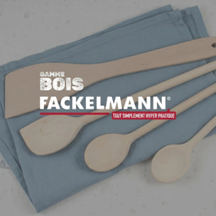 Set de 4 ustensiles de cuisine en bois FSC Fackelmann Nature