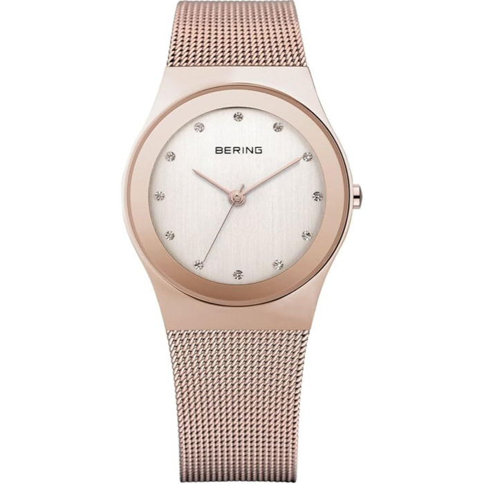 Reloj Bering 12927-366 Mujer Analogico Cuarzo con Correa de Acero inoxidable
