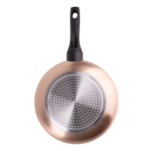 Set 3pc sartenes aluminio ind cobre