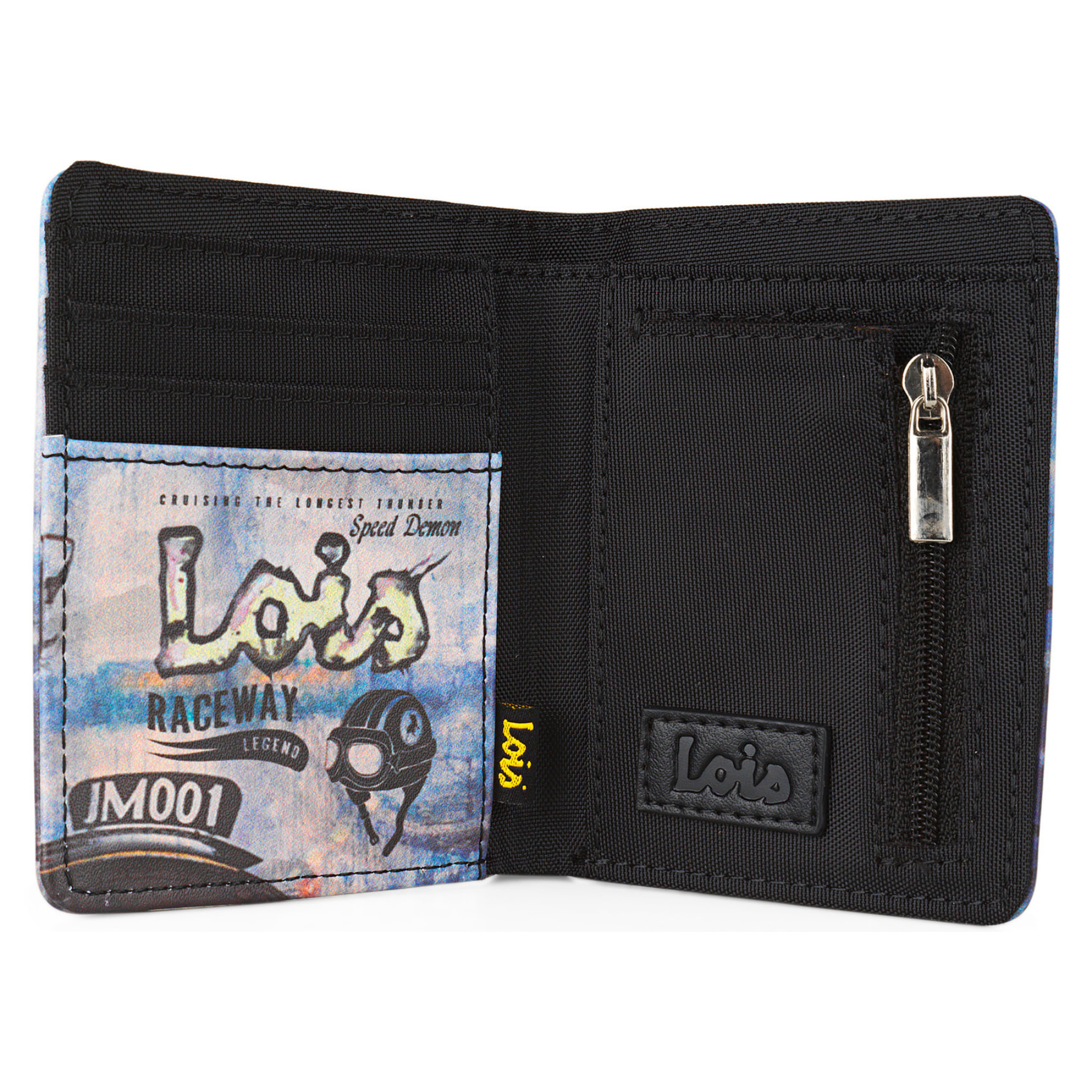 Cartera Hombre Sintetico Lois Rundle Negro