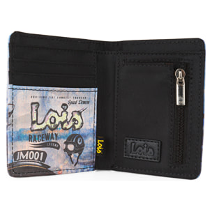 Cartera Hombre Sintetico Lois Rundle Negro