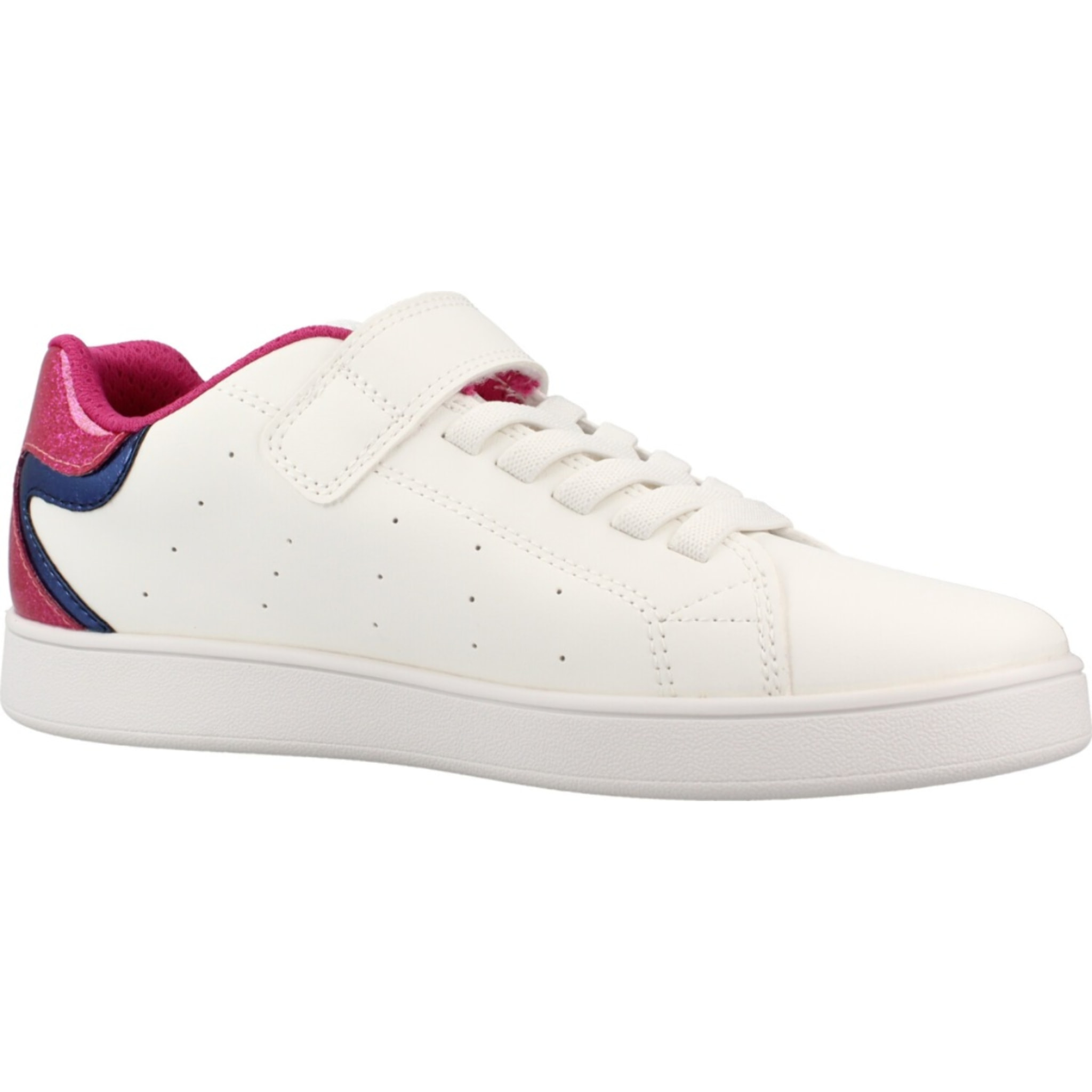 Zapatillas Niña de la marca GEOX  modelo J36LRA 0BCKC BLANCO