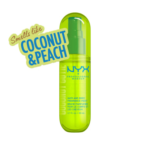NYX Professional Makeup Fat Oil Body Brume Corps & Cheveux COCONUT CUTIE