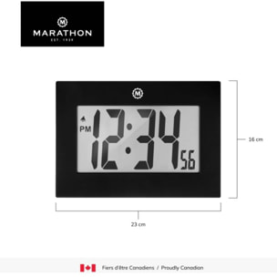 Horloge MARATHON MW Calgary noir