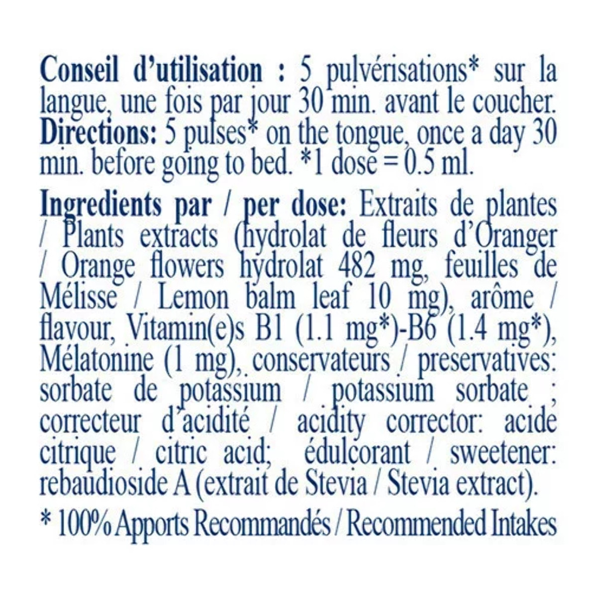 NUTRIEXPERT - Mélatonin Spray 1mg - Favorise L'Endormissement - Améliore Le Sommeil - Evite Les Insomnies Dues Au Décalage Horaire - Spray Lingual Action Rapide - Sans Accoutumance - Lot de 3 produits