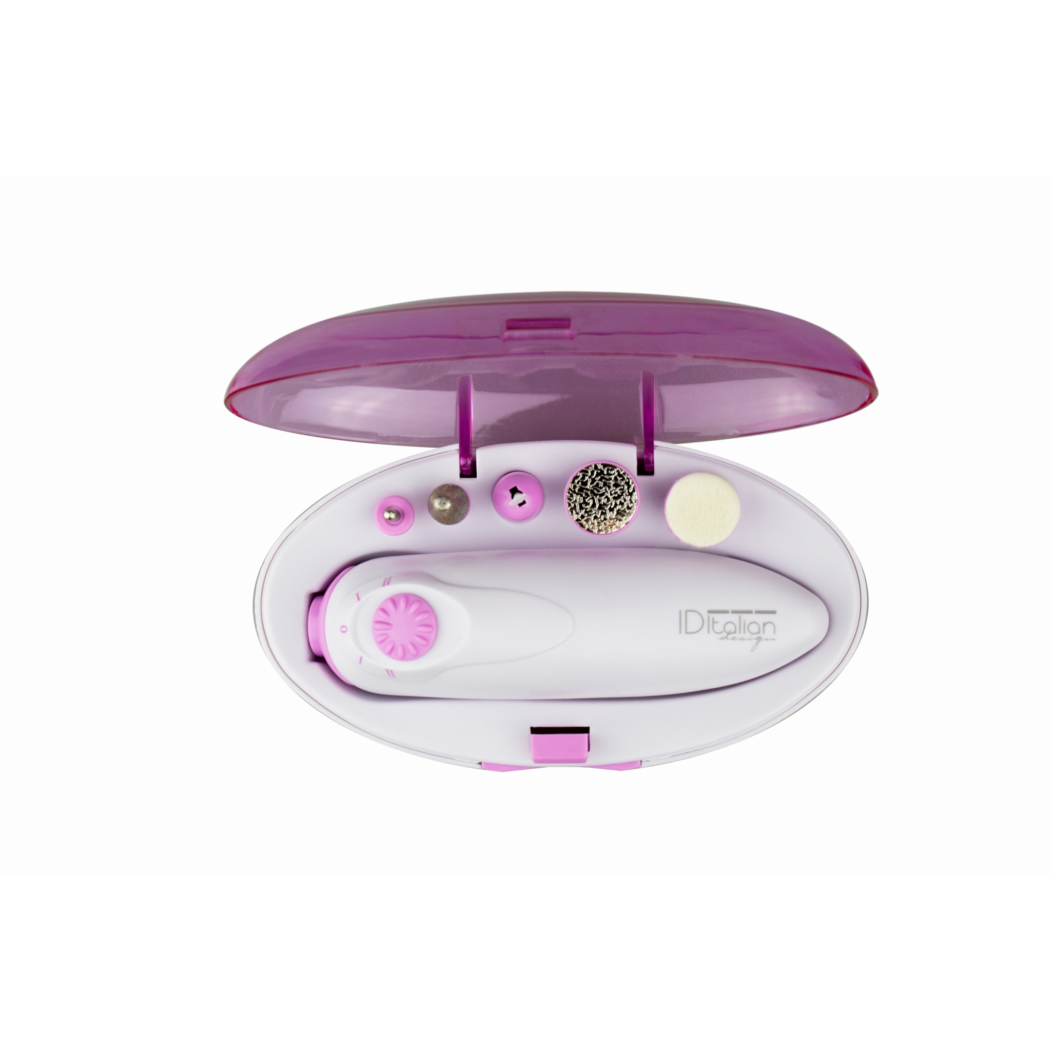 Set Per Manicure E Pedicure Bianco E Rosa