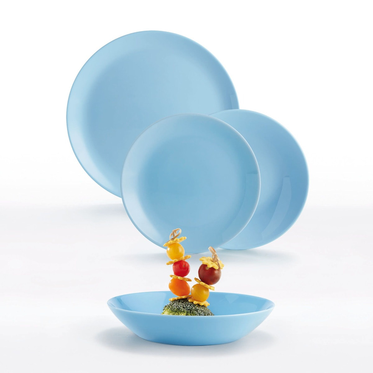 Service de table de 18 pcs bleu - Diwali - Luminarc