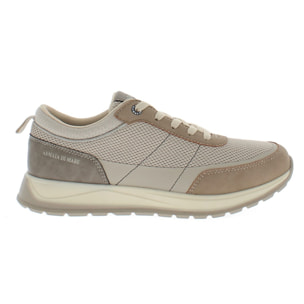 Armata di Mare Scarpe Uomo Sneakers Casual Stringate con Soletta Rimovibile in Memory Foam AMU S25L713 Beige