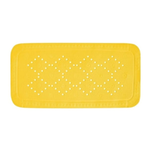 Tapis Fond de baignoire PVC ALASKA Jaune Sunshine Spirella