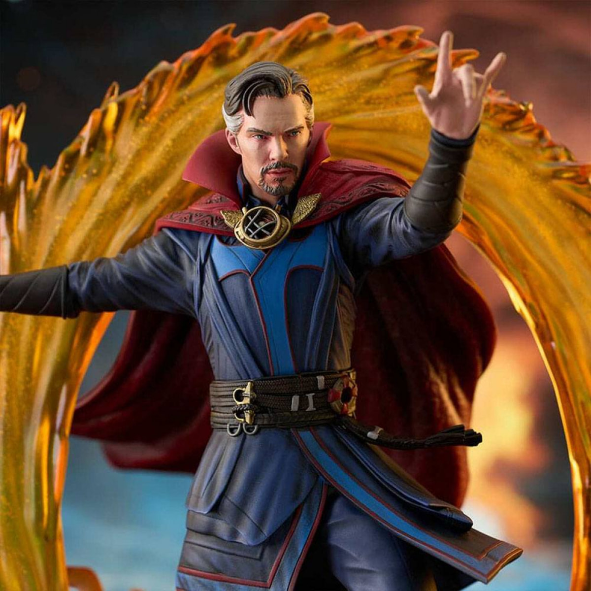 Doctor Strange In The Multiverse Of Madness Marvel Movie Gallery Pvc Statua Doctor Strange 25 Cm Diamond Select