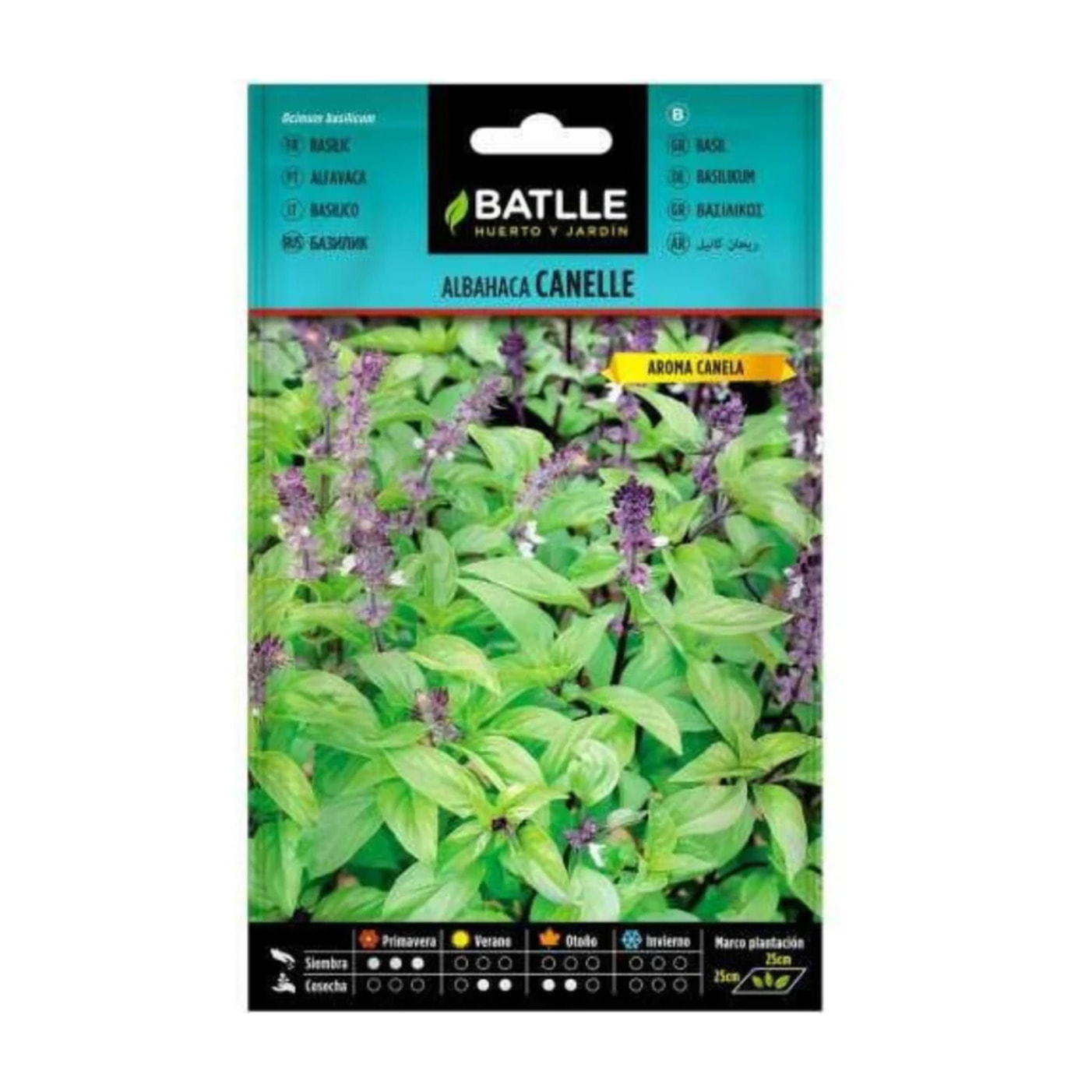 Semillas de Albahaca Cannelle  Batlle