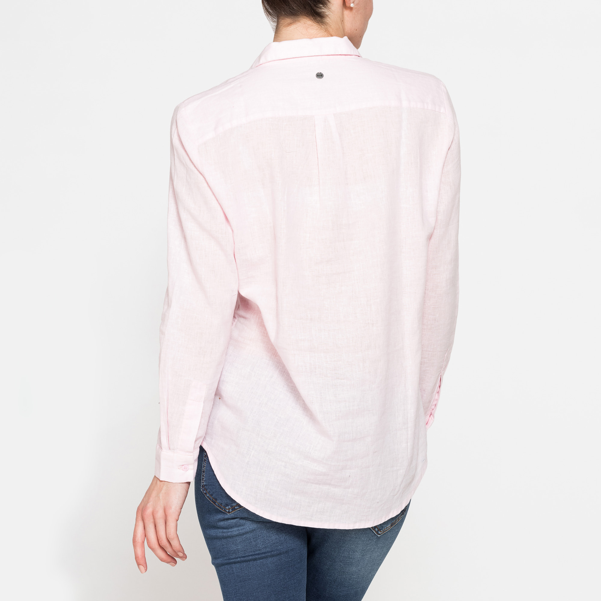 CAMICIA MODELLO SERAFINO IN TESSUTO LINO COTONE