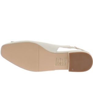 Marina Galanti Scarpe Donna Ballet Flat with Medal Horsebit MG 1A118 Butter
