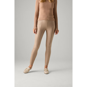 Leggings da donna con effetto metallizzato.