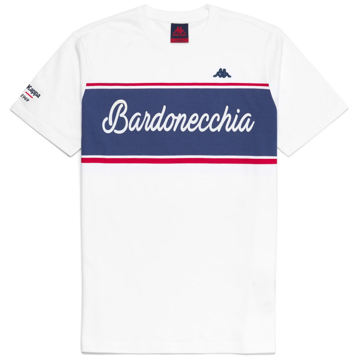 Kappa - T-Shirts & Top Uomo Bianco - Eroi Tee Bardonecchia Striped