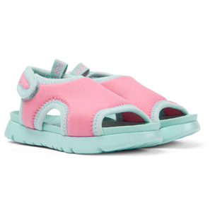 Sandalias - CAMPER Oruga - Rosa - Textil técnico (poliéster reciclado)