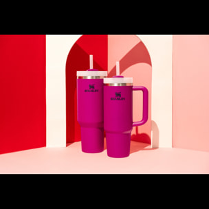 Botella de agua Isotermica - 0,89L - QUENCHER® H2.O FLOWSTATE™ TUMBLER - Fuchsia