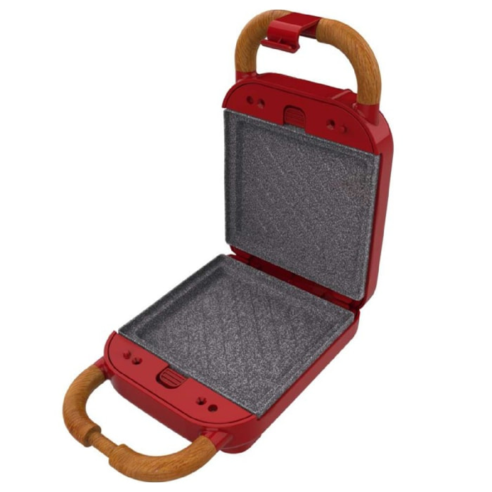 Cecotec Macchina per sandwich Rock'nToast Retro One Red