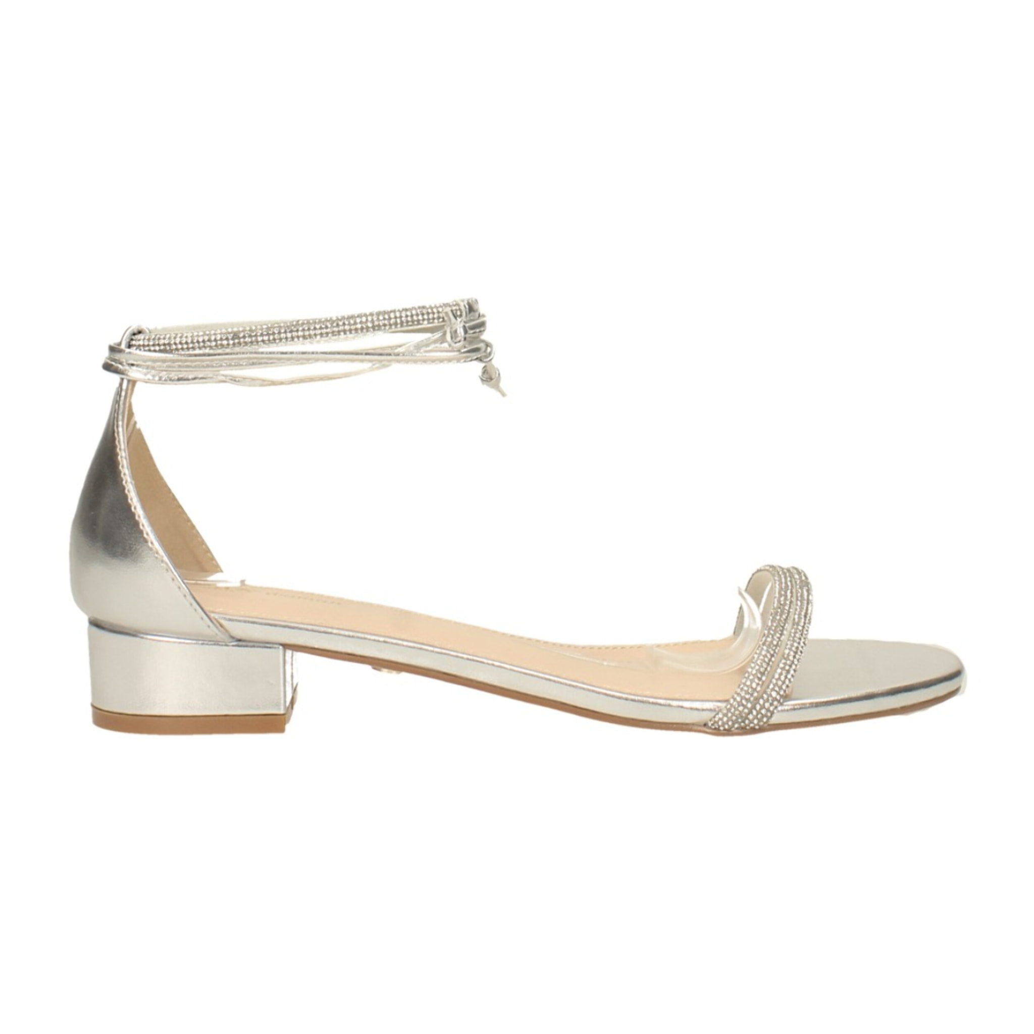 Sandali Donna Tata Italia Argentato