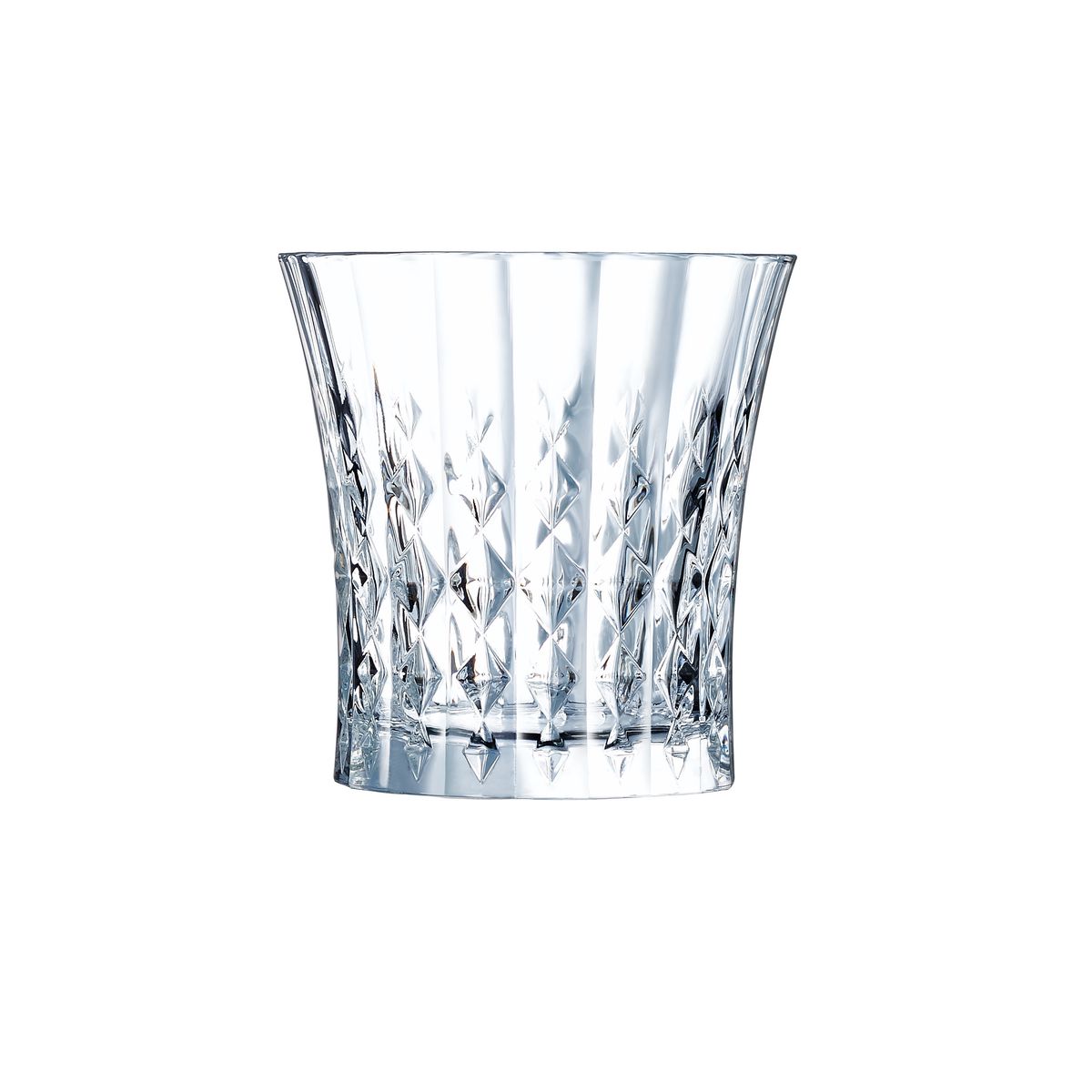 4 vasos bajos 27 cl Lady Diamond - Cristal d'Arques