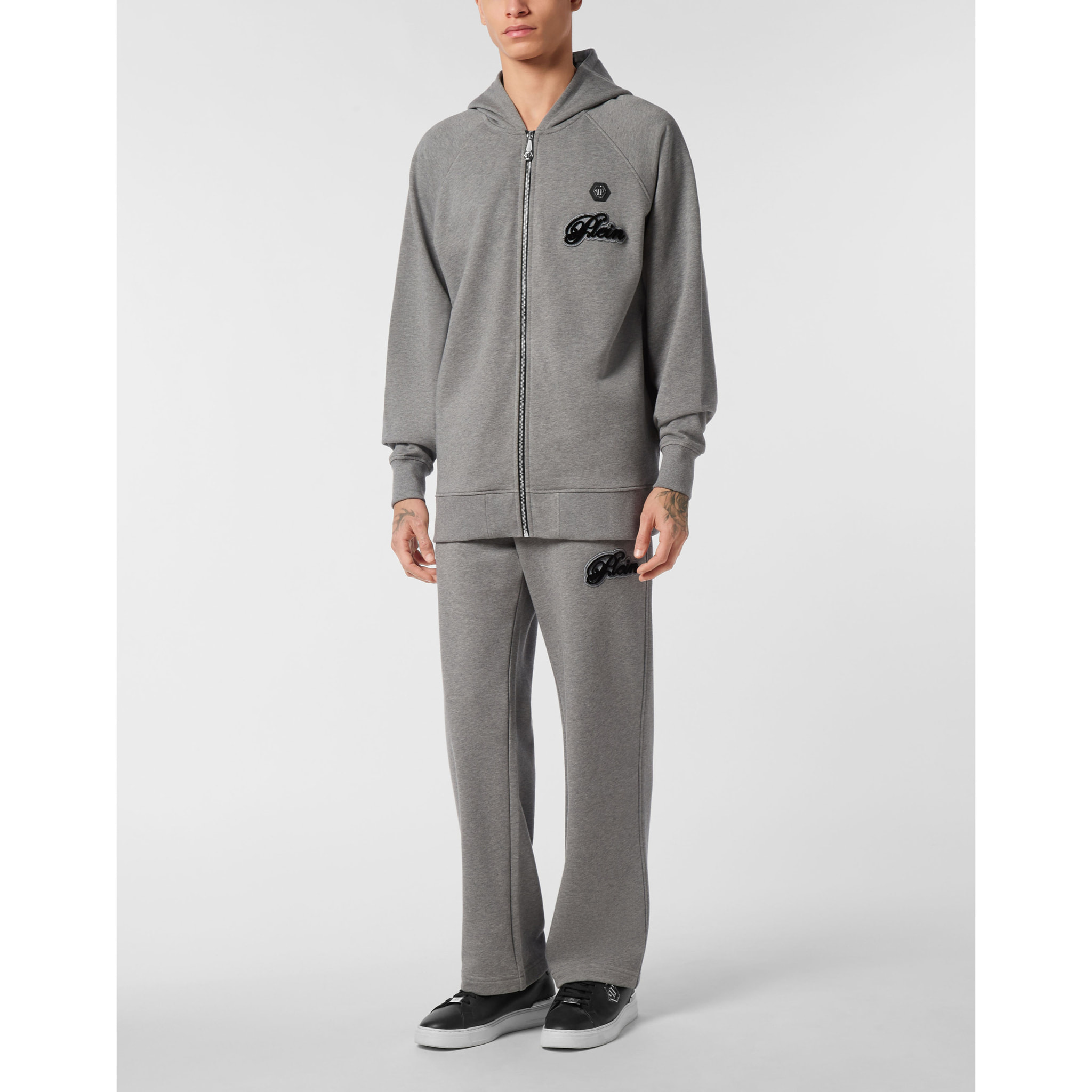 PHILIPP PLEIN Hoodie Sweatjacket SIGNATURE