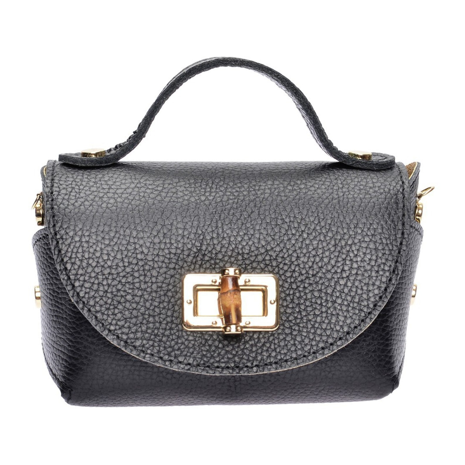 Borsa a spalla Anna Luchini Nero