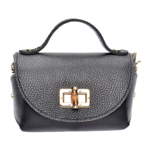 Borsa a spalla Anna Luchini Nero