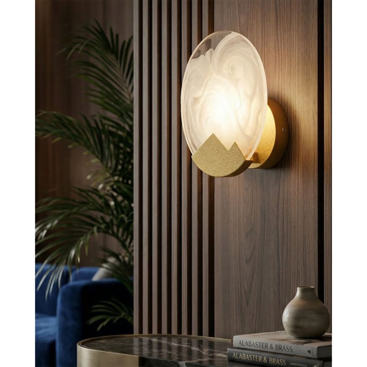 LAMPADA DA MURO MOON CM Ø 20X10