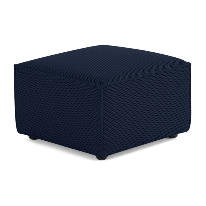 Arty - pouf d'appoint - en tissu mailles 3D - Bleu