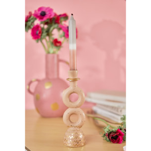 Porta candela Pink&Cozy