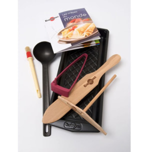 Crêpière KRAMPOUZ Diabolo noir CEBPF2BO