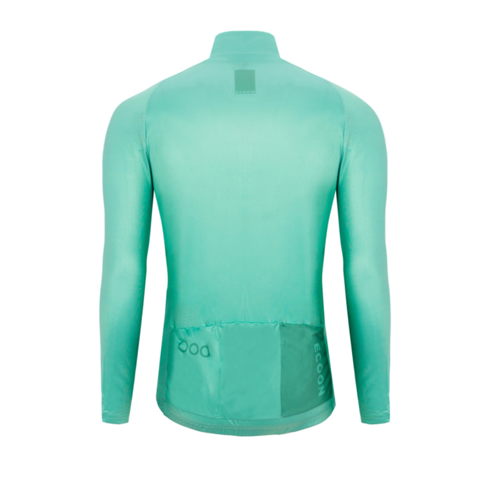 Maillot de manga larga ECOON modelo Mont Ventoux en color Turquesa