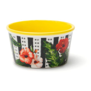 Set 6 Ciotole 8,7 cm Excelsa – Tropical Chic, New Bone China Multicolore