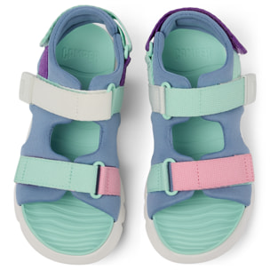 Sandalias - CAMPER Oruga - Multicolor - Textil técnico (poliéster reciclado)