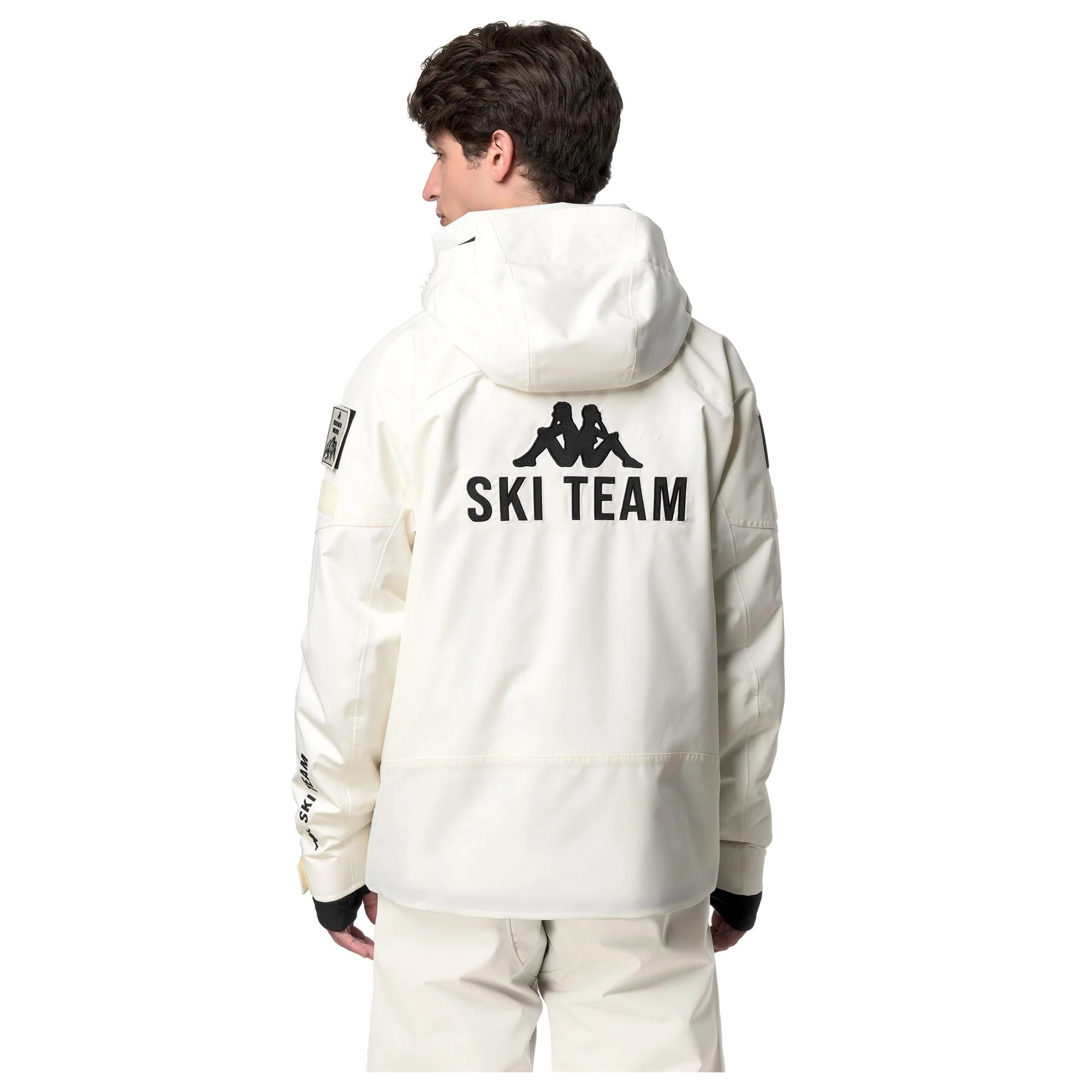 Kappa - Giacche Uomo Donna Bianco - 6Cento 602C Premium