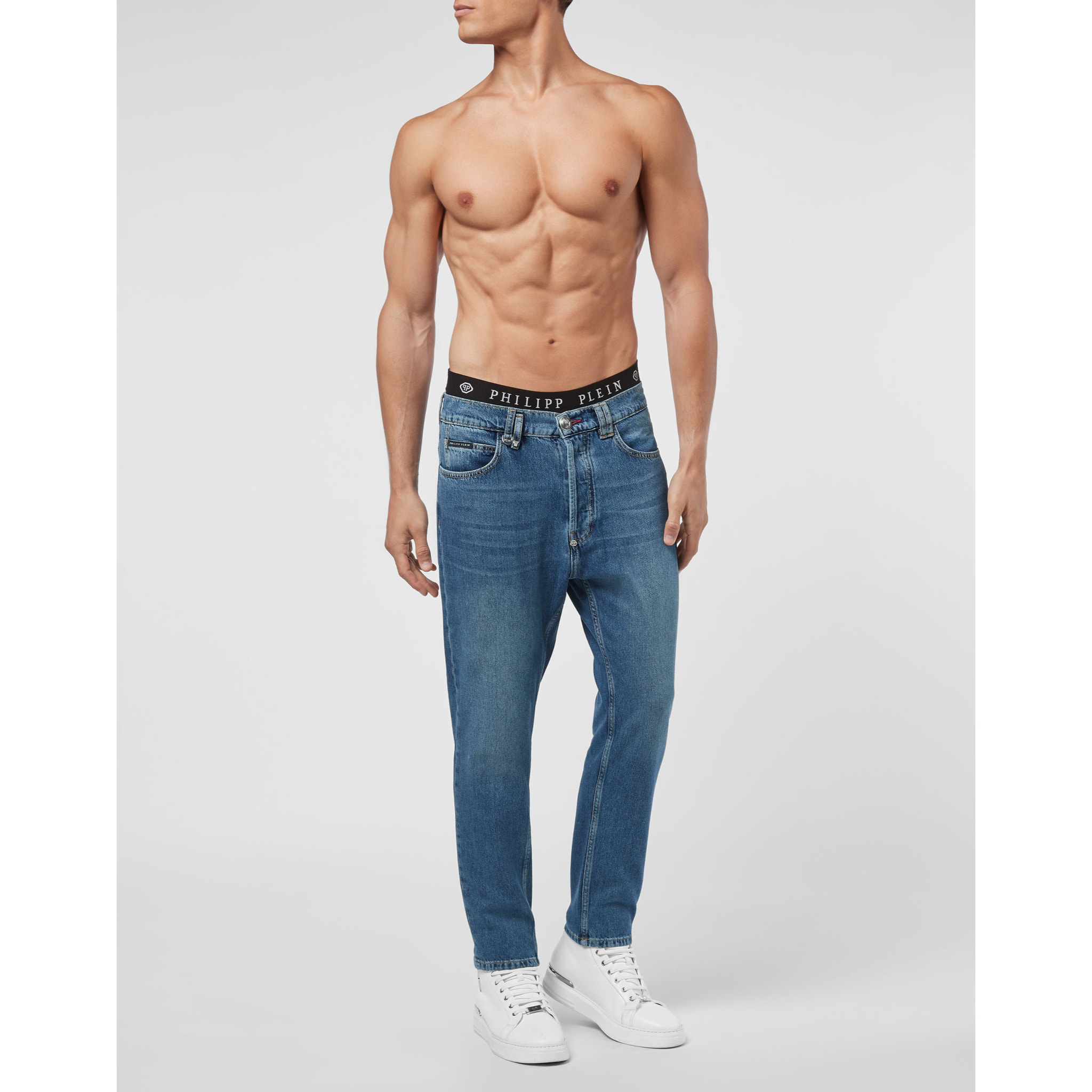 PHILIPP PLEIN Vaqueros Carrot Fit ICONIC PLEIN